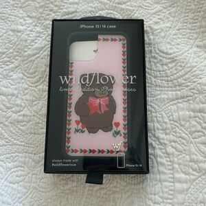 wildflower iphone 13 14 case